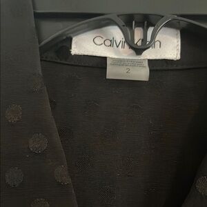 Calvin Klein Black Dress sz 2